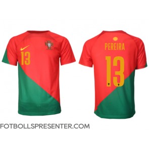 Portugal Danilo Pereira #13 Hemma Matchtröja VM 2022 Kortärmad